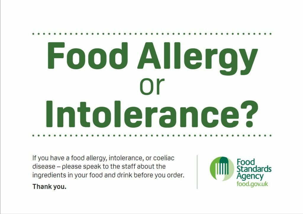 Allergen Intolerance Sign