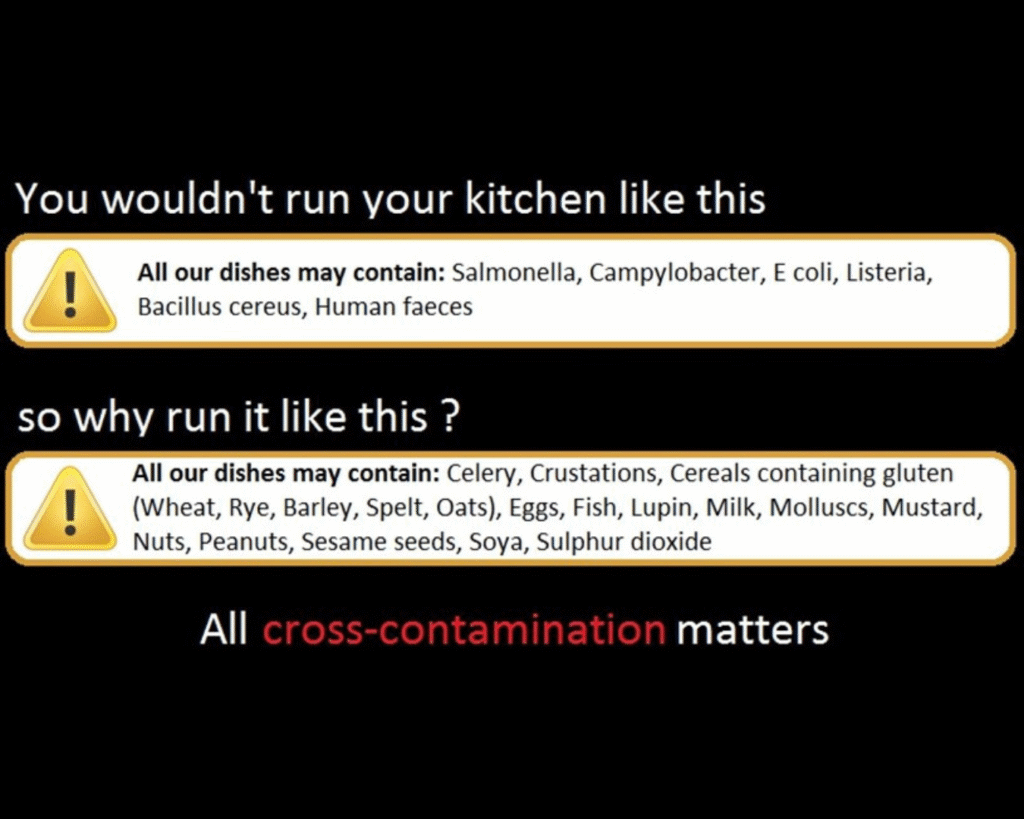 preventing allergen cross-contamination